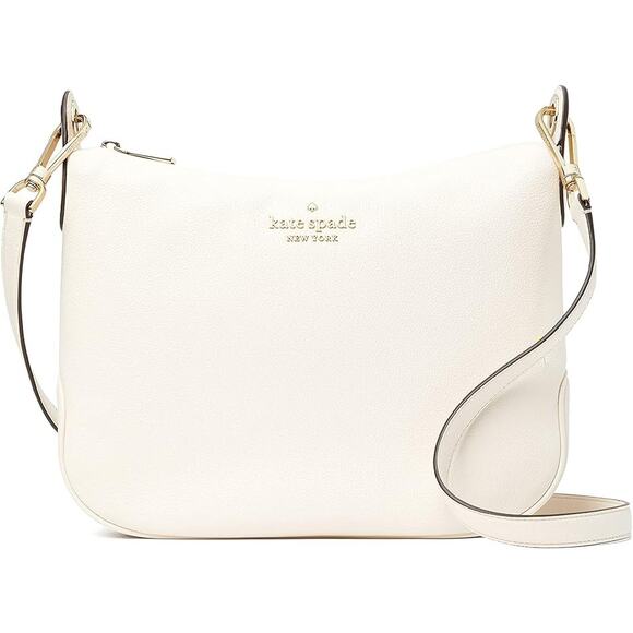 NWT Kate Spade Unisex Rosie Leather Crossbody Bag Purse Handbag,PARCHMENT MULTI - Picture 2 of 7